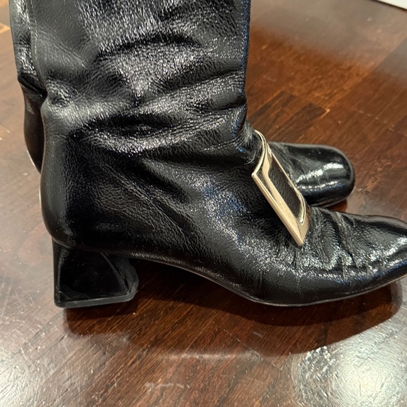 Roger Vivier Patent Leather Boots Size 39 - Picture 10 of 14
